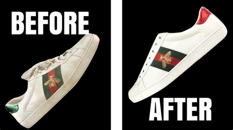 clean gucci ace sneakers|how to clean ace shoes.